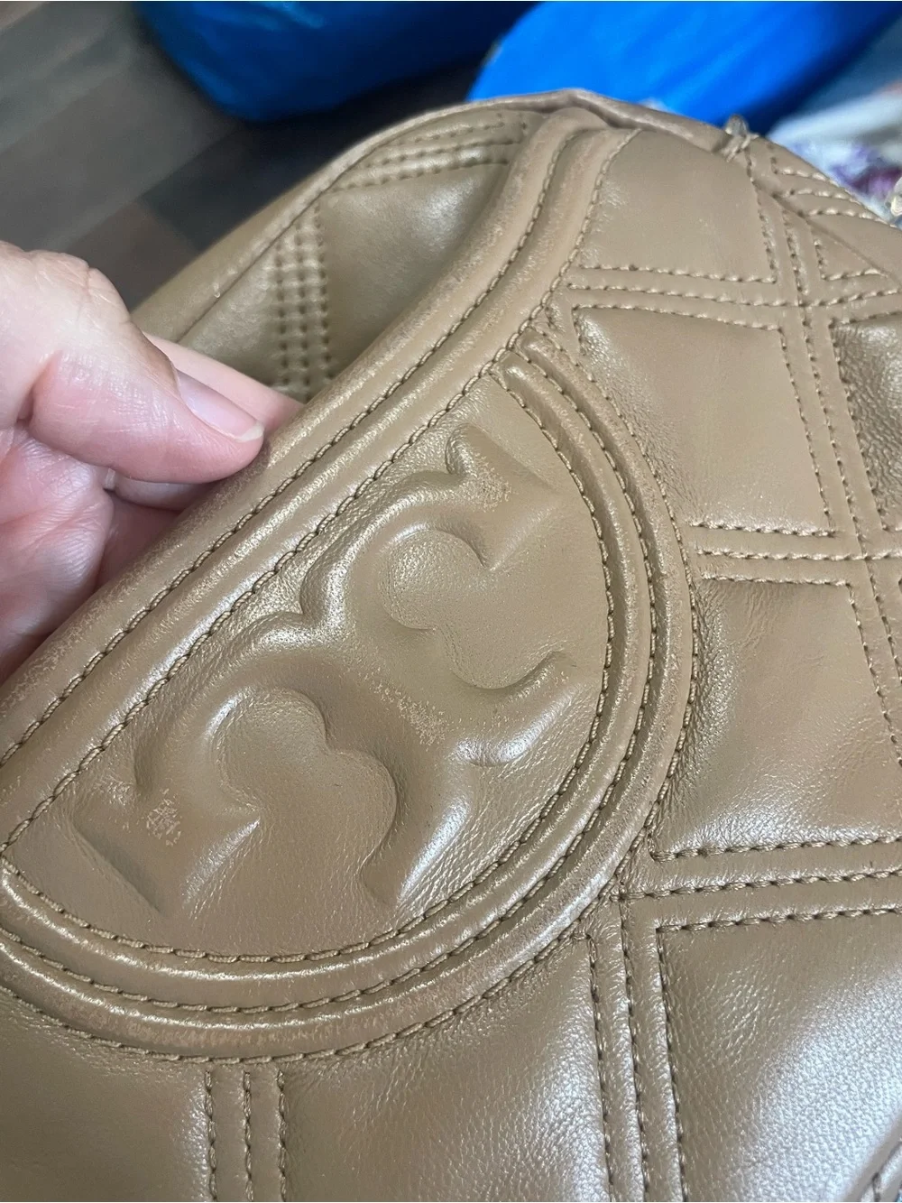 Tory Burch Fleming Soft Camera Bag Light Brown/Camel